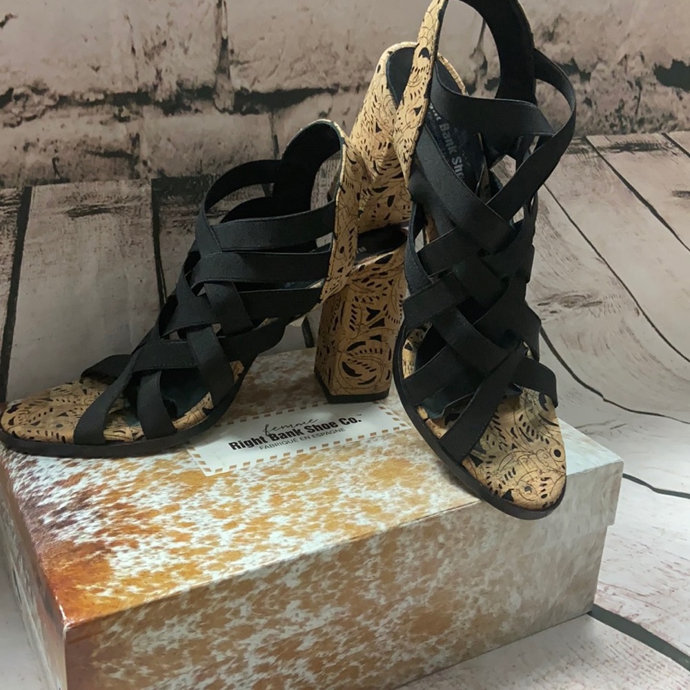 Worn 1x!  Stunning Femme Right Bank Shoe Co.!